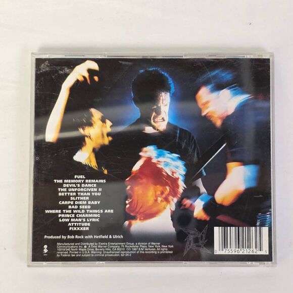 Metallica Reload CD 1997 Hard Rock Album - Picture 4 of 4